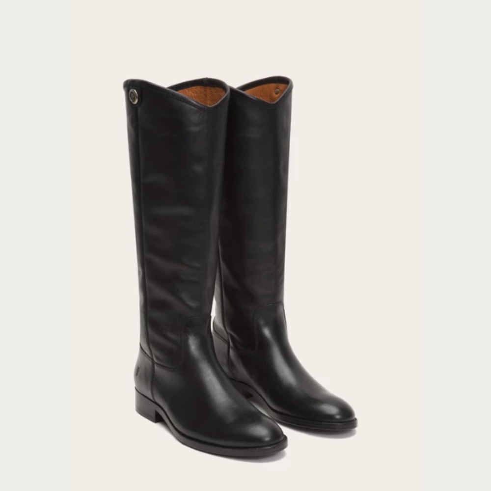 FRYE Melissa Button Wide - Pull-On Riding Boot